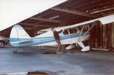 The Piper Tri-Pacer I flew in 1988