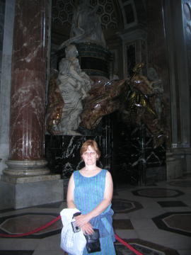 Rose in St Peter's