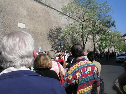 Stainding In Line