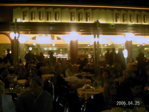 Fauno Bar in Sorrento