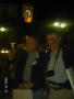 Ted and I carrying our purchases
