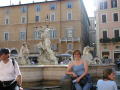 Rose at Piazza Navona
