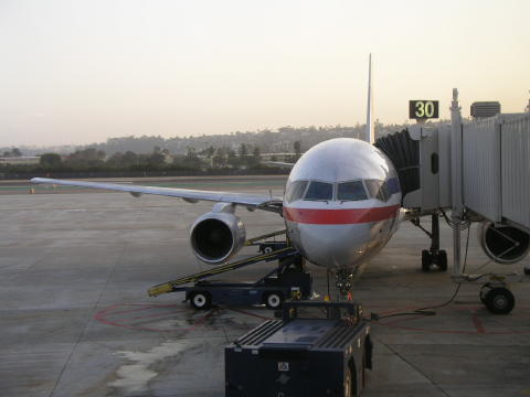 My airplane to Boston