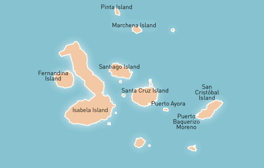 Galapagos Map